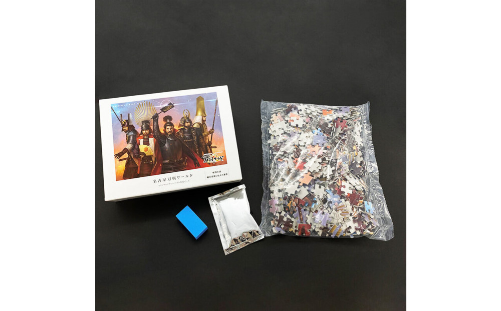 オリジナル【戦国武将ジクソーパズル】戦国の雄　500ピース／名古屋刀剣博物館