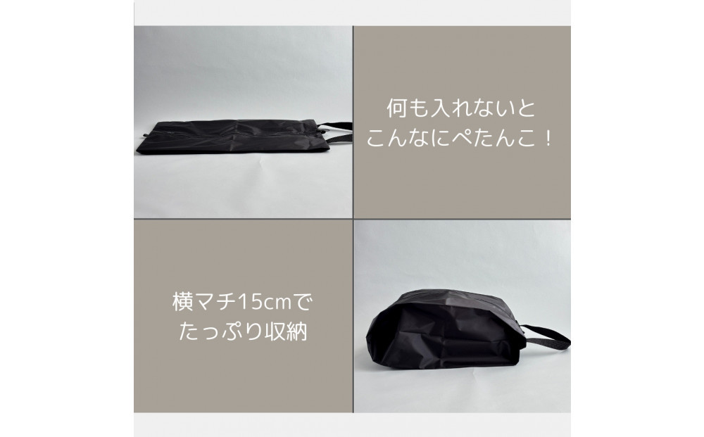 【Lサイズ・黒】軽量ナイロン登山靴ケース　　シューズケース　着替えポーチ　旅行用　アウトドア　ショートブーツ