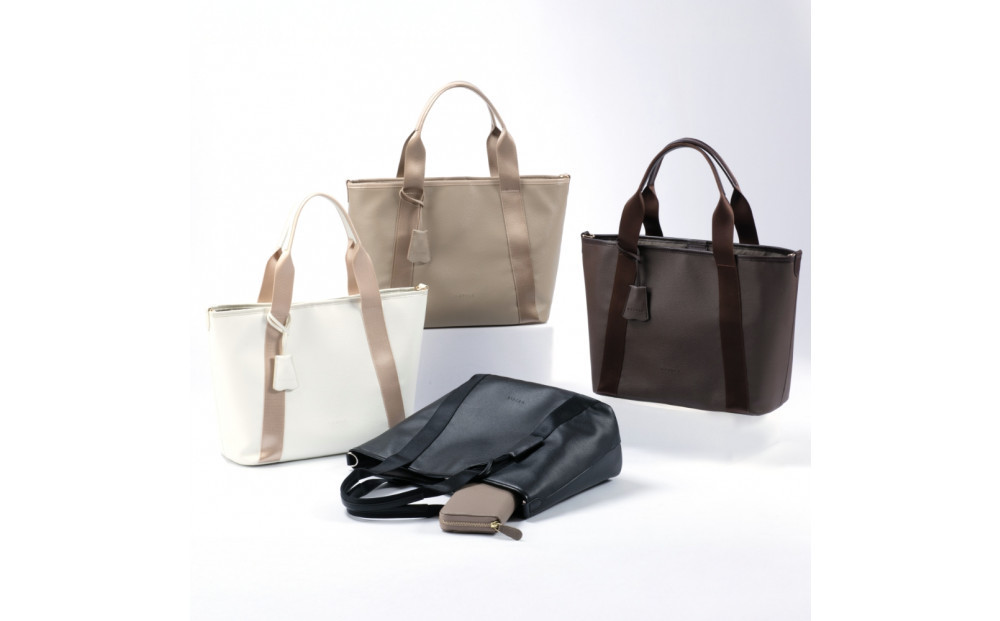 Y-STYLE 魔法の収納トートバッグ Mサイズ【ホワイト】