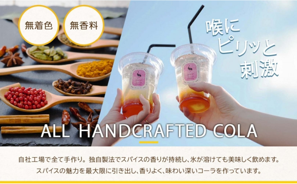 《無地熨斗》コーノコーラ 300ml 1本 希釈用 クラフトコーラ コーラシロップ スパイス ハーブ ノンカフェイン 無着色 無香料 手作り 飲料 ドリンク ギフト お取り寄せ 愛知県 名古屋