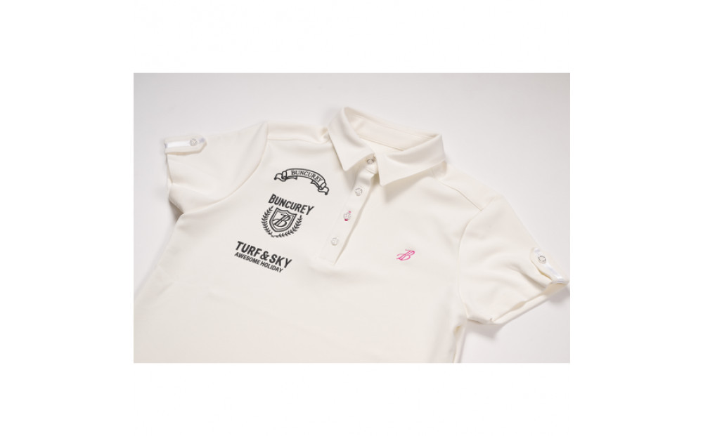 BUNCUREY　ゴルフウェア　半袖ポロシャツ（BL23SS-01-505）オフ／サイズ1