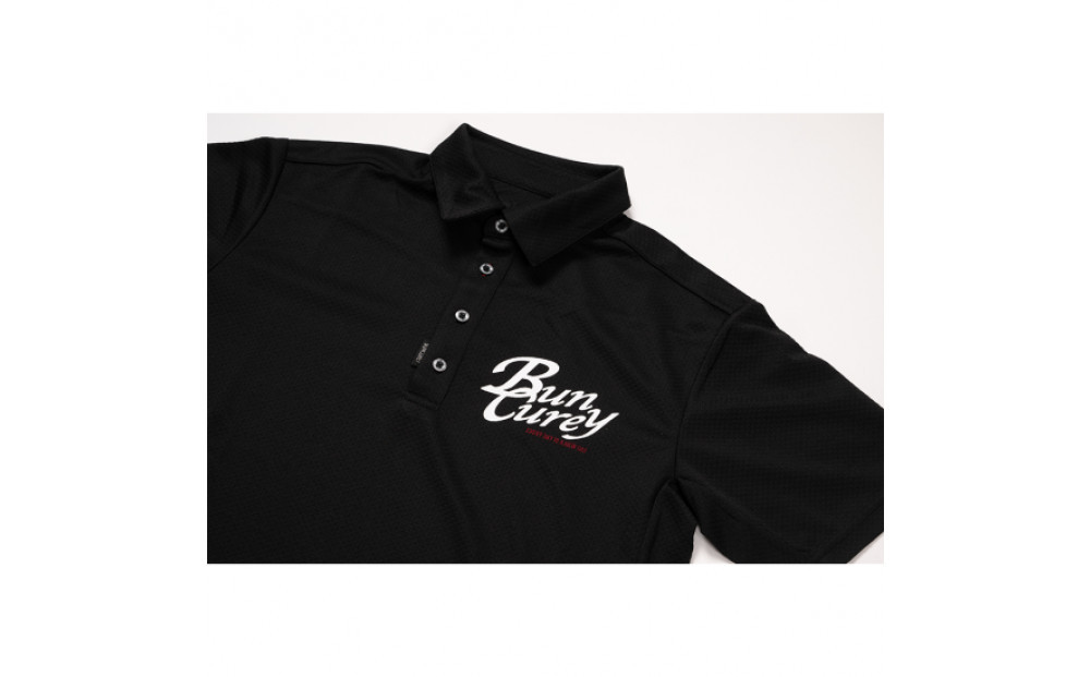 BUNCUREY　ゴルフウェア　半袖ポロシャツ（BM23SS-01-001）ブラック／サイズ4