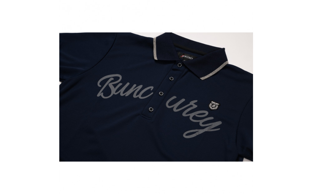BUNCUREY　ゴルフウェア　半袖ポロシャツ（BM23SS-01-041）ブラック／サイズ3