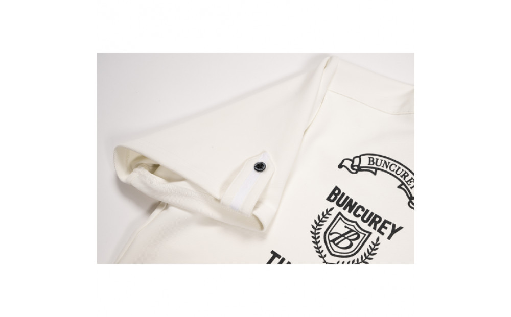 BUNCUREY　ゴルフウェア　ロゴポロシャツ（BM23SS-01-042）オフ／サイズ5