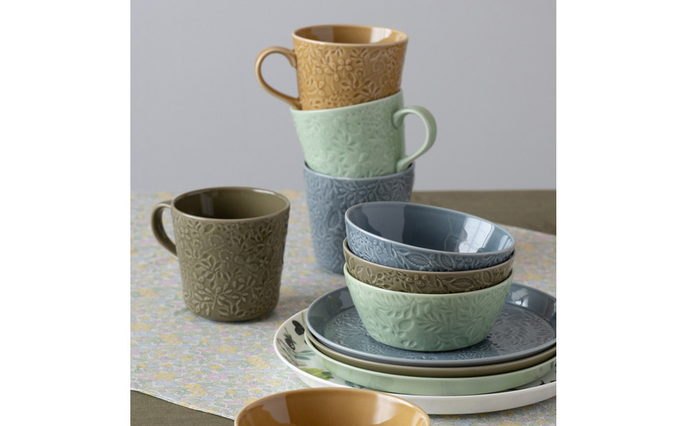 ナルミ アンナエミリア マグカップ(フォレストグリーン) 350cc 41790-6397