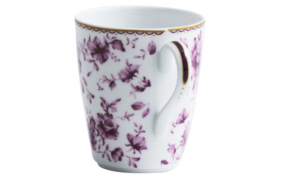 ナルミ  マグカップ(レッドフラワー) 300cc 41374-6152