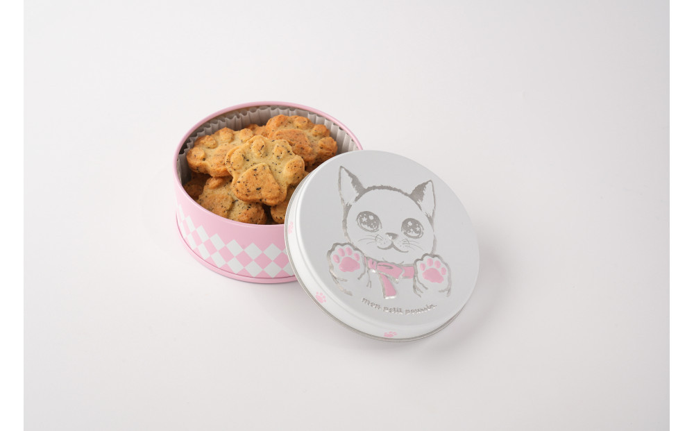 子猫のブランシュ缶クッキー　紅茶