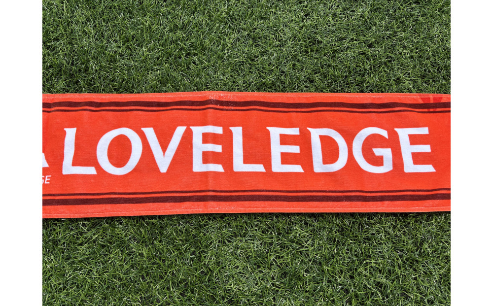 【トップスポーツチーム活動支援事業寄附金専用】Loveledge　マフラータオル