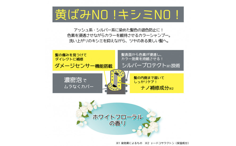 Tottimo! カラーシャンプー　シルバー　500ml