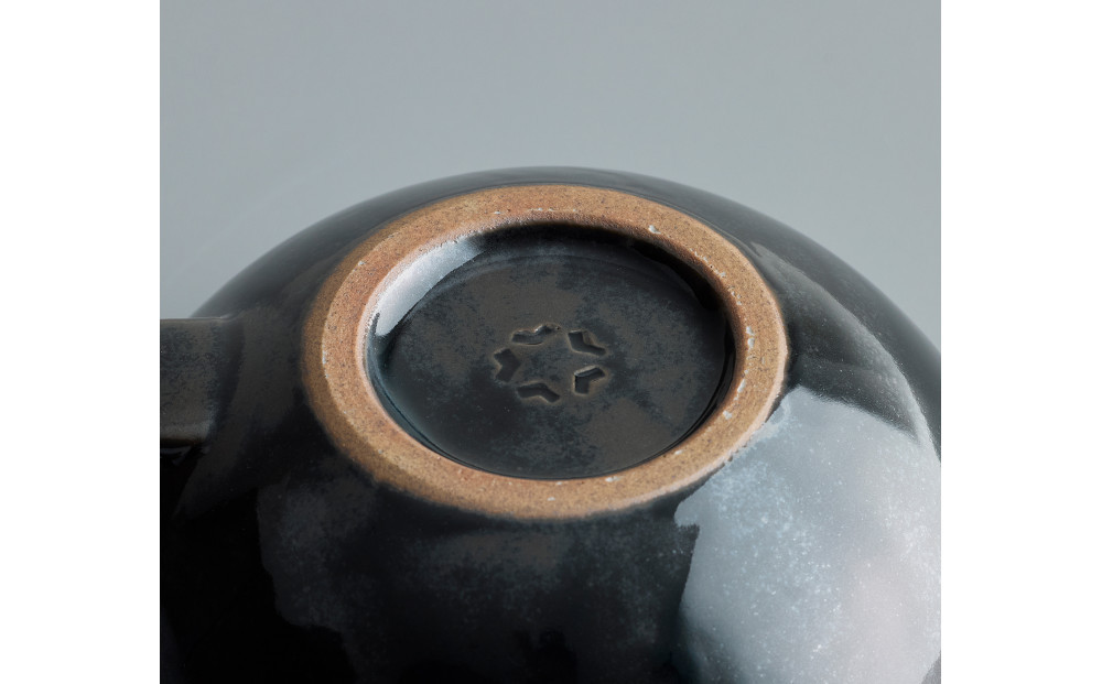 Tableware Deep Bowl Rimペアセット14cm 藍墨