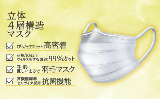 マスク　高級国産不織布マスク（ふつうサイズ）　30枚入×2箱   (サージカルマスク)