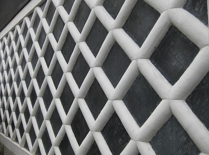 日本遺産選定記念　なまこ壁柄　手ぬぐい