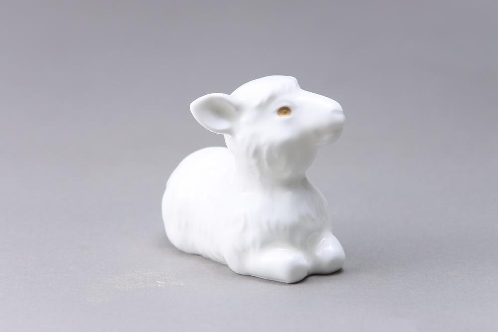 ノリタケの森オリジナル　干支ベビーヒツジ　M018　K041