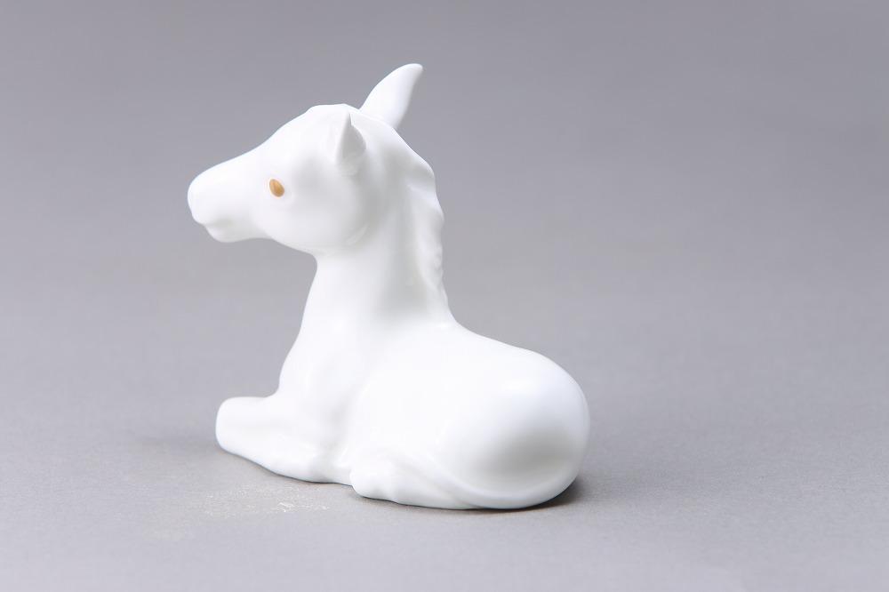 ノリタケの森オリジナル　干支ベビーウマ　M029　K075