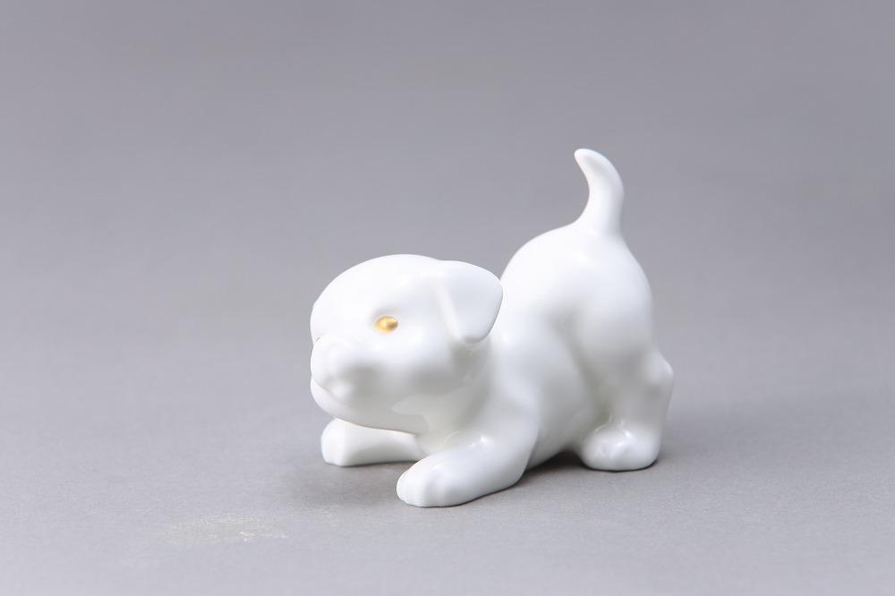 ノリタケの森オリジナル　干支ベビーイヌ　M032　K078