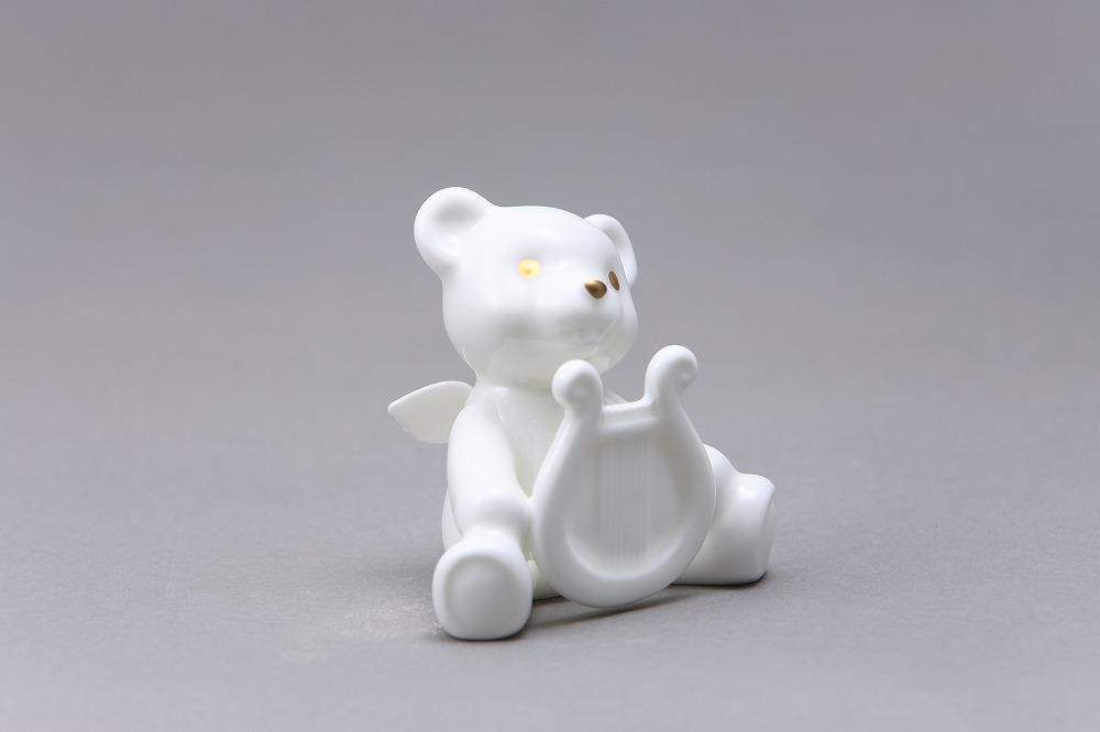 ノリタケの森ベアシリーズ　リングスタンドベア　M062　K177