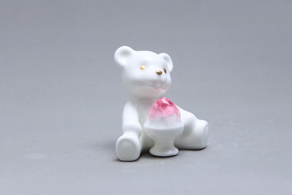 ノリタケの森ベアシリーズ　かき氷ベア　M044　K136