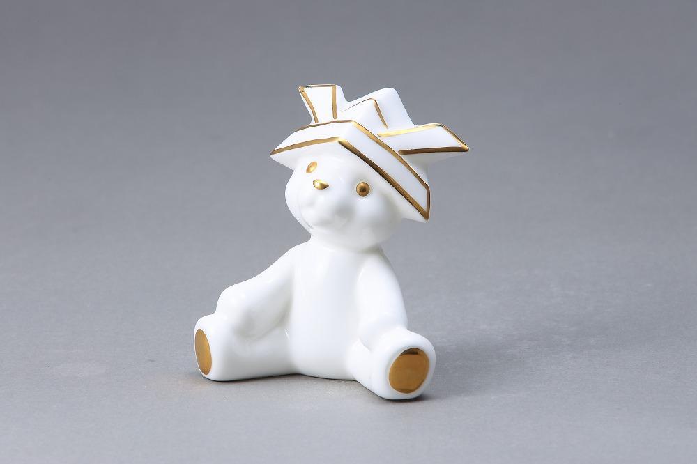 ノリタケの森ベアシリーズ　兜ベア　M013　K023