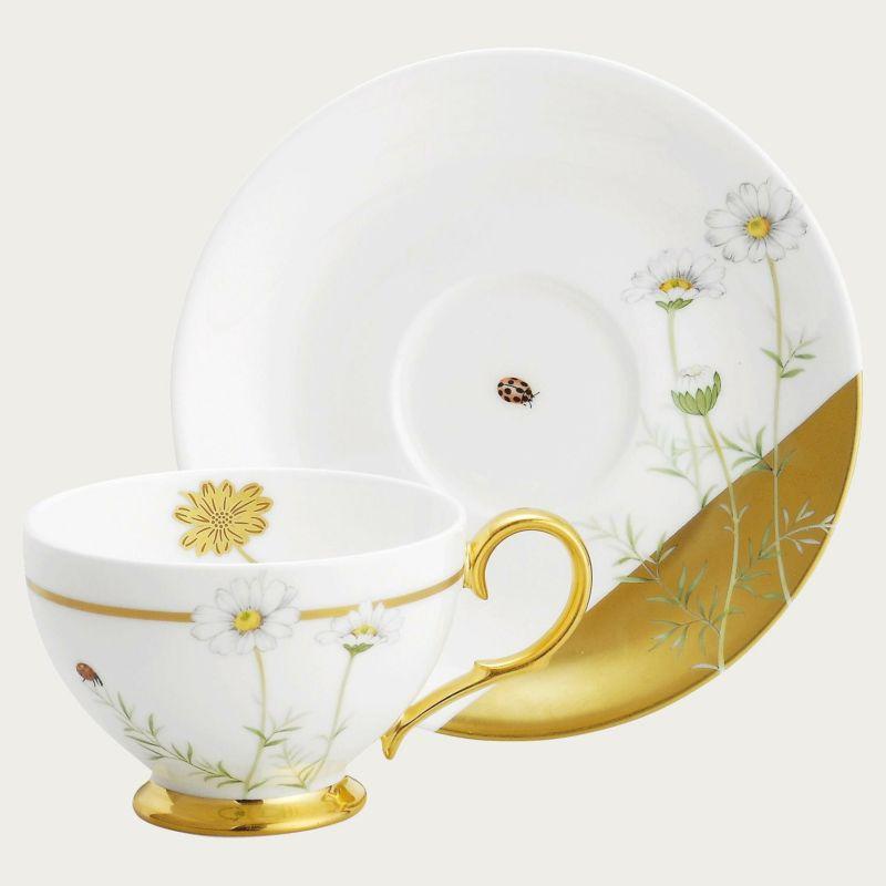 レディバグ　ティー・コーヒー碗皿セット6客　絵変り T772-16/N50787