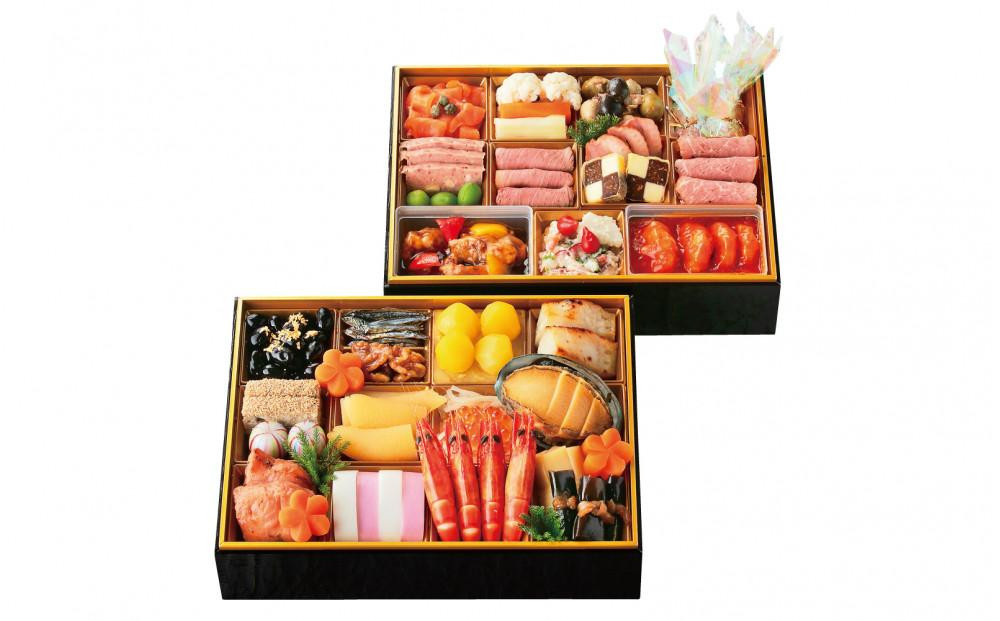 【松坂屋名古屋店おすすめ】＜名古屋観光ホテル＞おせち　和・洋風二段