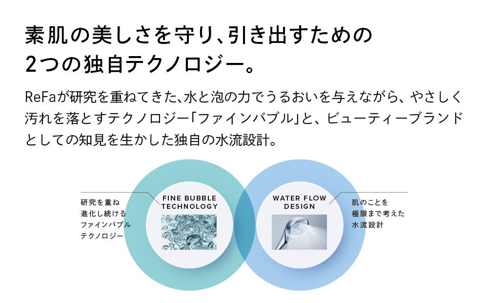 ReFa FINE BUBBLE U【ブラック】| リファ ファインバブル ユー シャワーヘッド ミスト スキンケアヘアケア 1年保証 ジェット水流 節水 ギフト洗顔 ファインバブル 愛知県 名古屋市