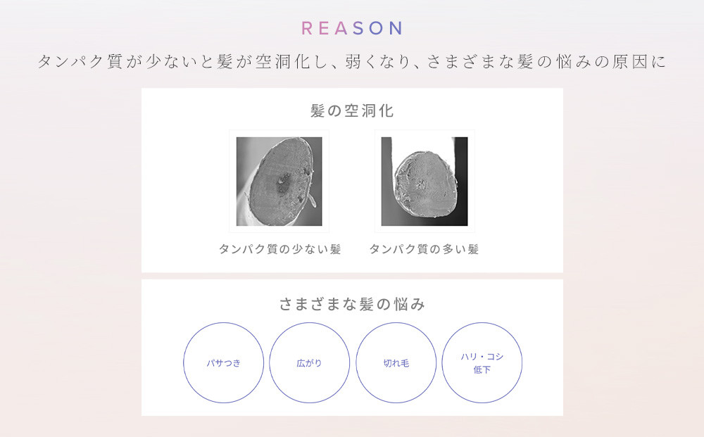 リファミルクプロテインシャンプー