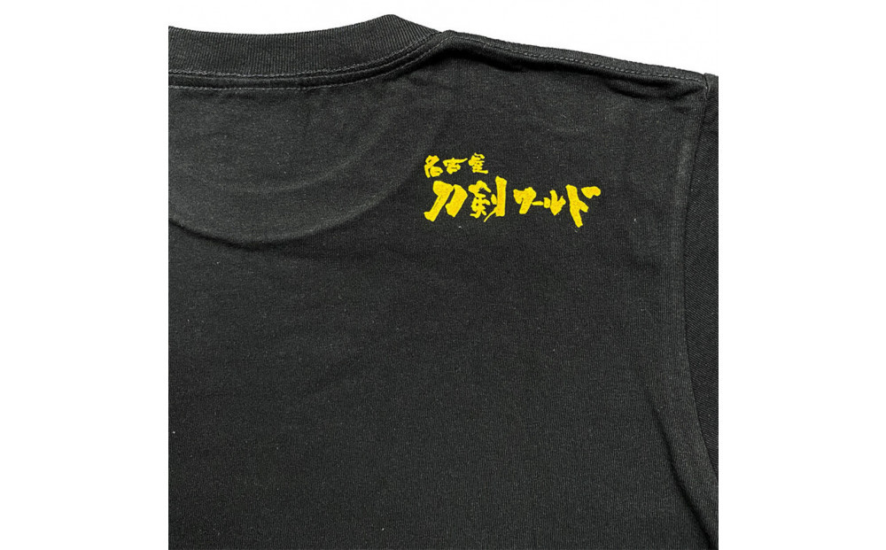 オリジナル【加藤清正Tシャツ】Mサイズ（ブラック）／名古屋刀剣博物館