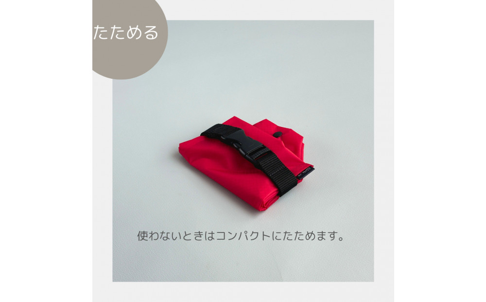 【赤】外付け折りたたみ傘ケース 傘ホルダー　折りたたみ傘カバー