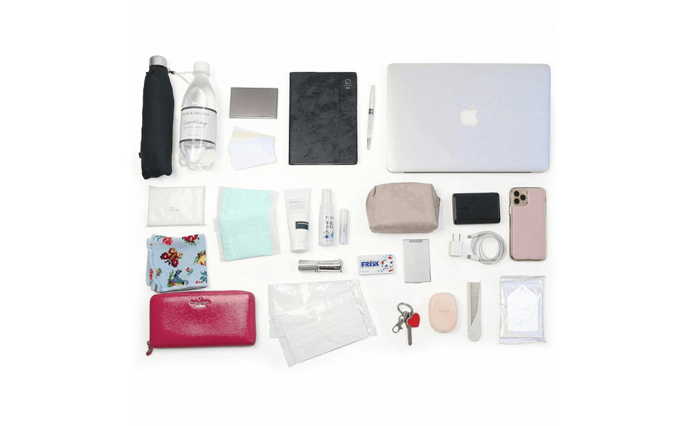 Y-Style 収納力がすごい！バッグインリュック【ベージュピンク】