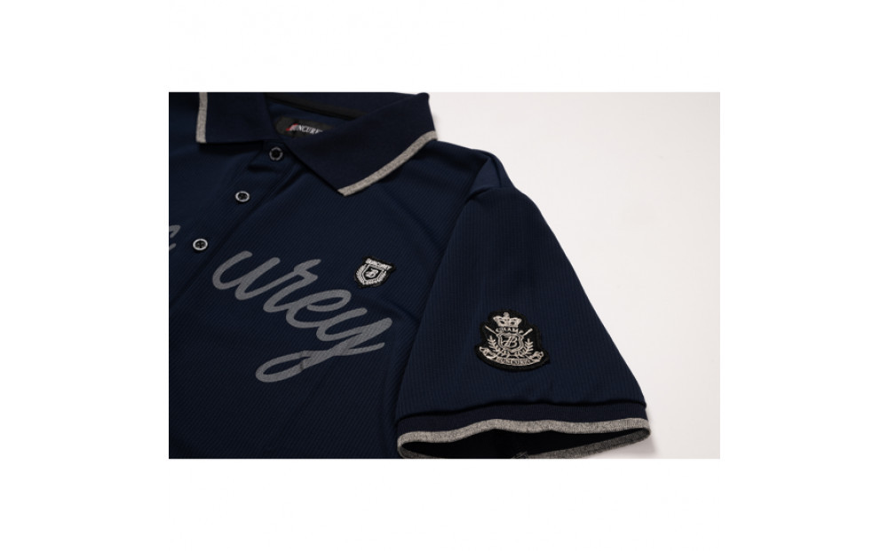 BUNCUREY　ゴルフウェア　半袖ポロシャツ（BM23SS-01-041）ネイビー／サイズ4