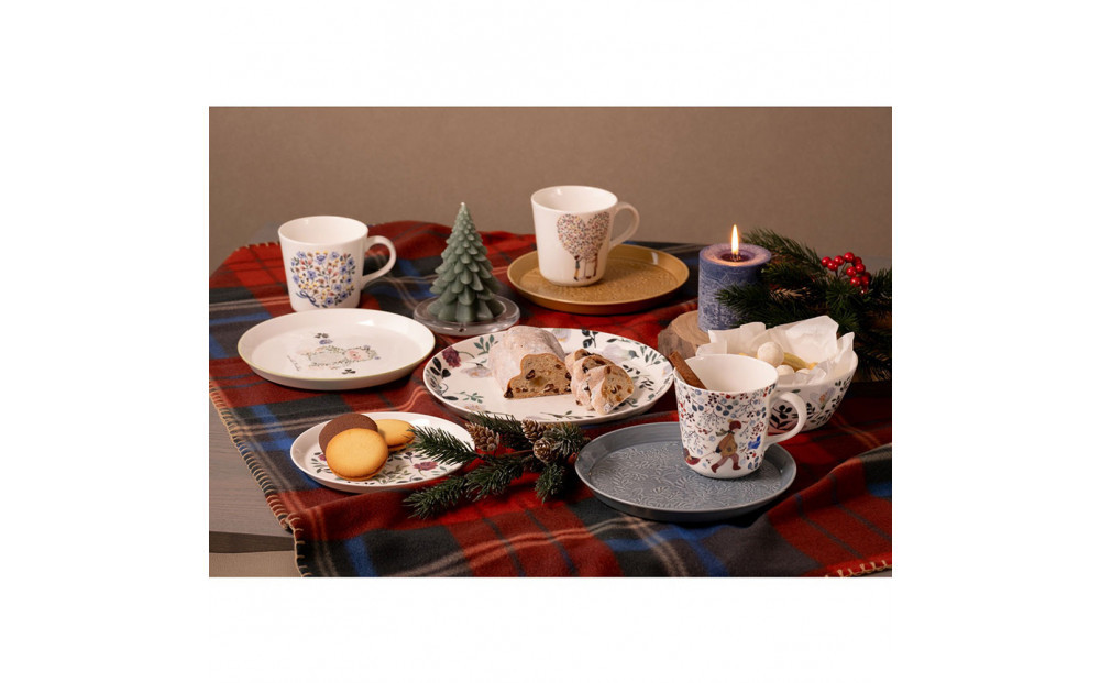 ナルミ アンナエミリア プレート(くま) 19cm 51949-5644P