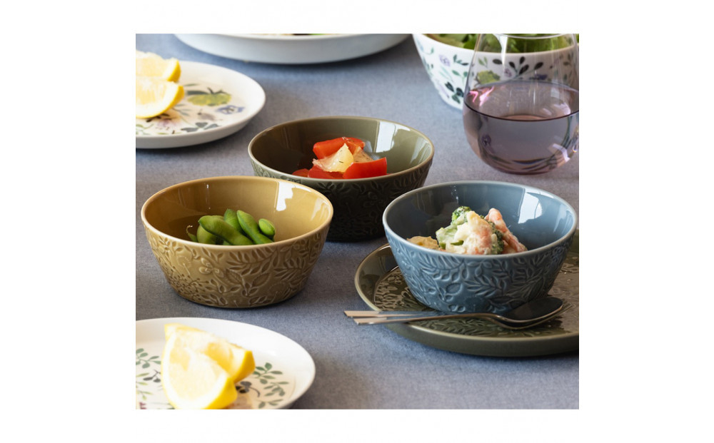 ナルミ アンナ・エミリア ペアプレート&ボウルセット 2人用 41798-33556