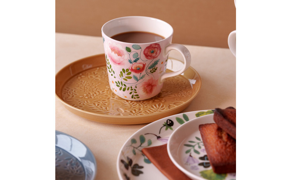 ナルミ アンナエミリア プレート(アンバー) 19cm 41681-5949