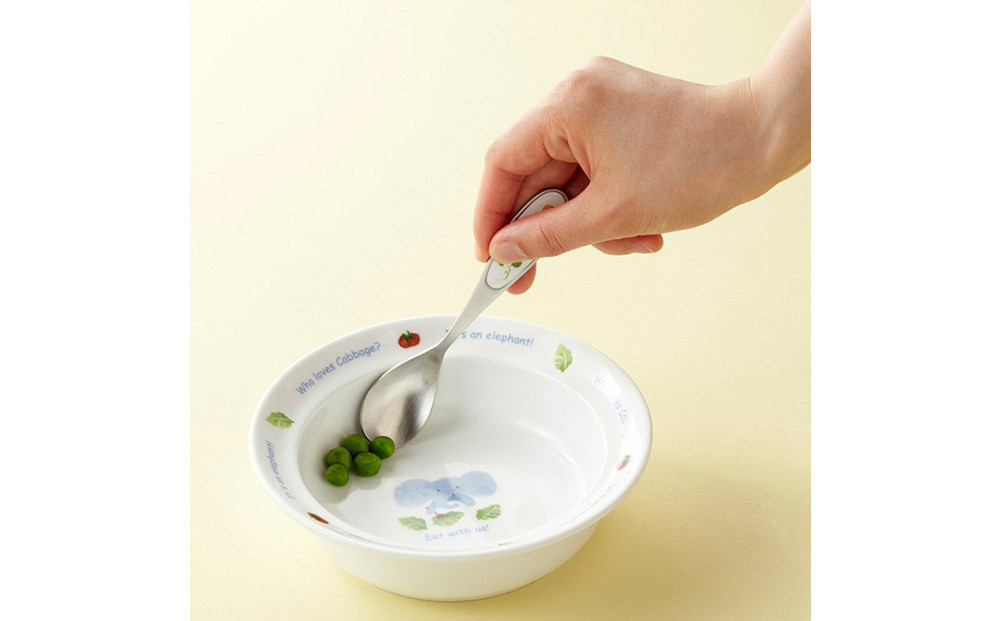 ナルミ みんなでたべよっ！ カトラリー 2点セット SK598-10