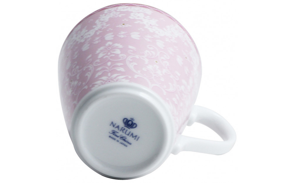 ナルミ  マグカップ(イングリッシュトラッドピンク) 300cc 41368-6152