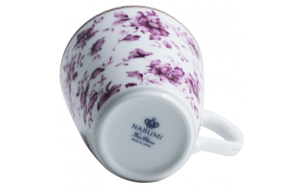 ナルミ  マグカップ(レッドフラワー) 300cc 41374-6152