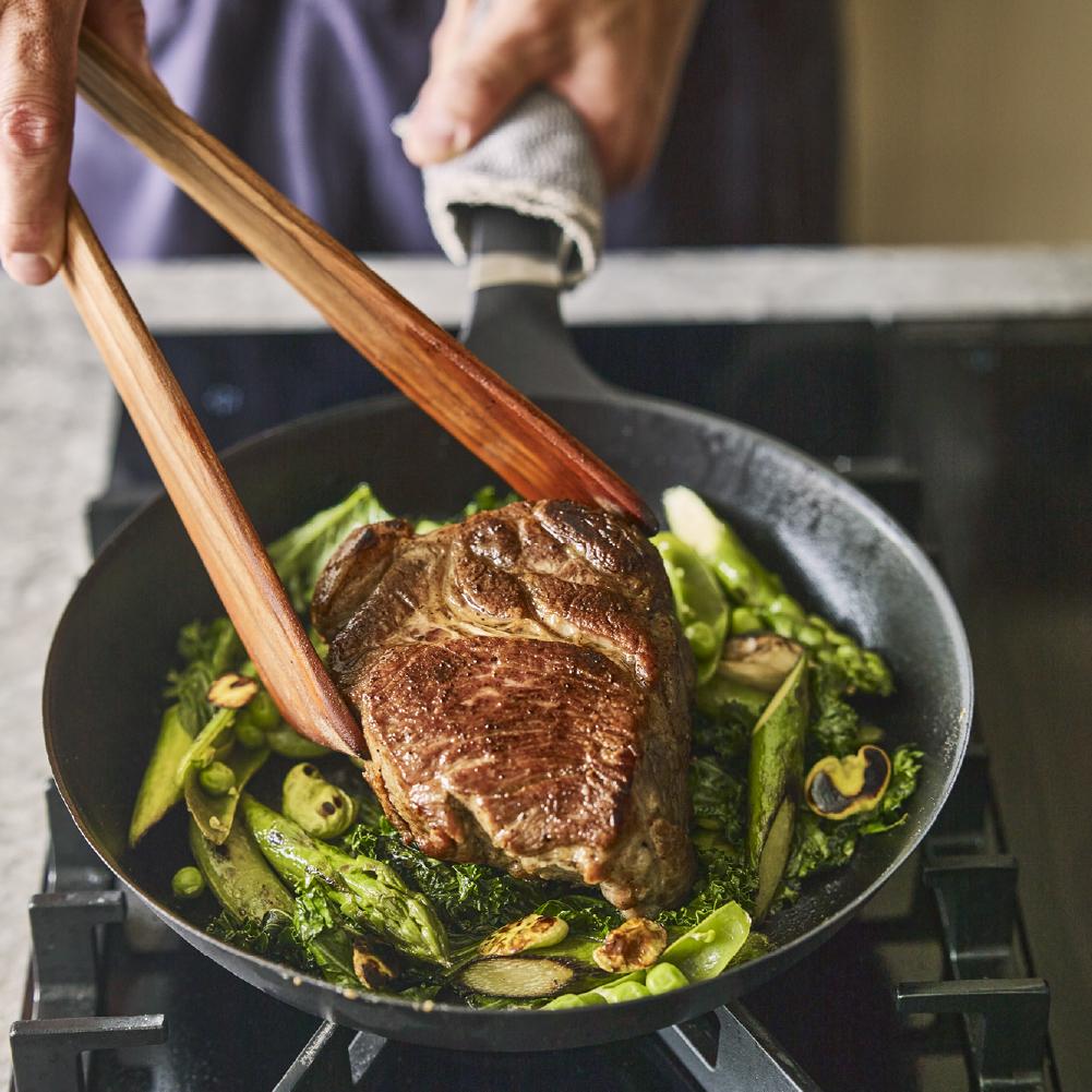 バーミキュラ フライパン オーブンセーフスキレット26cm深型＋専用ステンレスリッドセット | フライパン 調理器具 キッチン用品 VERMICULAR 無水調理 エナメル加工 ガス火 ガス IH IH対応 オーブン対応 高級感 おしゃれ グリル 長持ち ギフト プレゼント 人気 おすすめ 送料無料