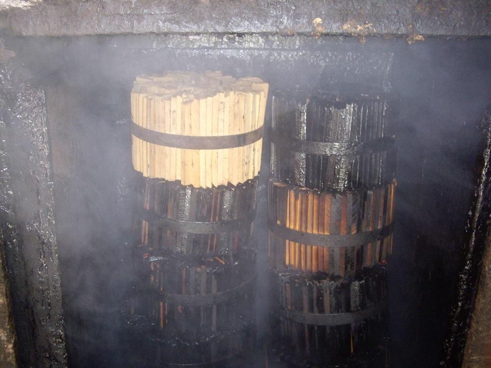 つげ櫛の櫛留商店　本つげ材ミニ櫛（すす櫛中歯）袋付