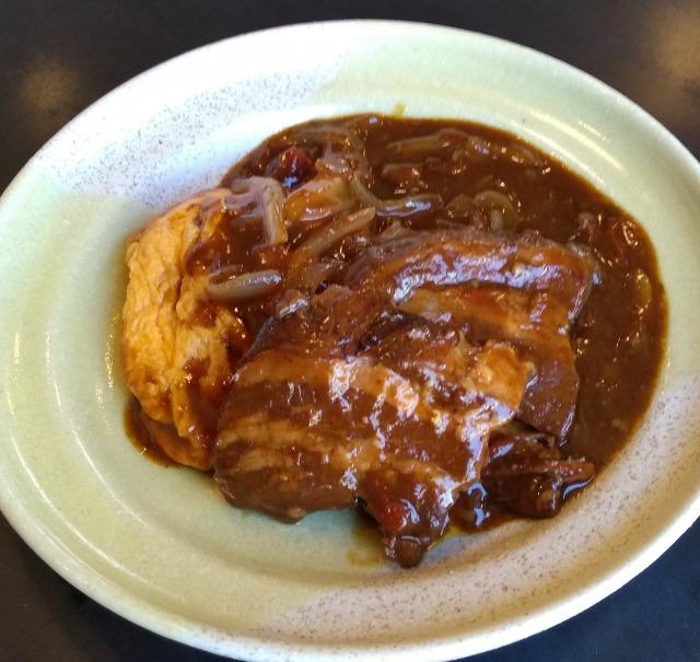 チャイニーズダイニング呵呵　名物　豚の角煮（香醋）2パック、（カレー）2パック