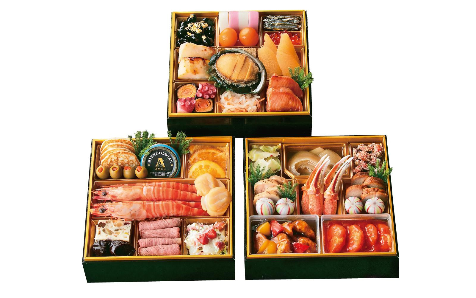 【松坂屋名古屋店おすすめ】＜名古屋観光ホテル＞おせち　和・洋・中華風三段