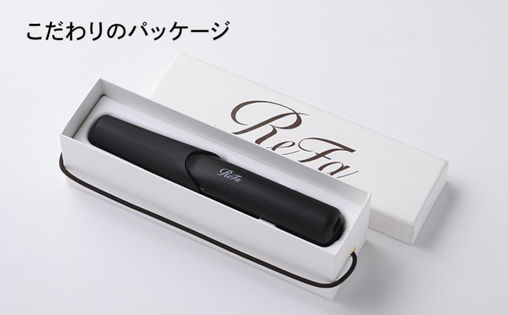 ReFa BEAUTECH FINGER IRON ST【ブラック】 | リファ ビューテック フィンガーアイロン ミニヘアアイロン ヘアケア コテ ストレートアイロン ヘアアイロン 持ち運び 1年保証 前髪 充電 コードレス 正規品 おくれ毛 ギフト プレゼント 美容師 ショートヘア コンパクト 名古屋市
