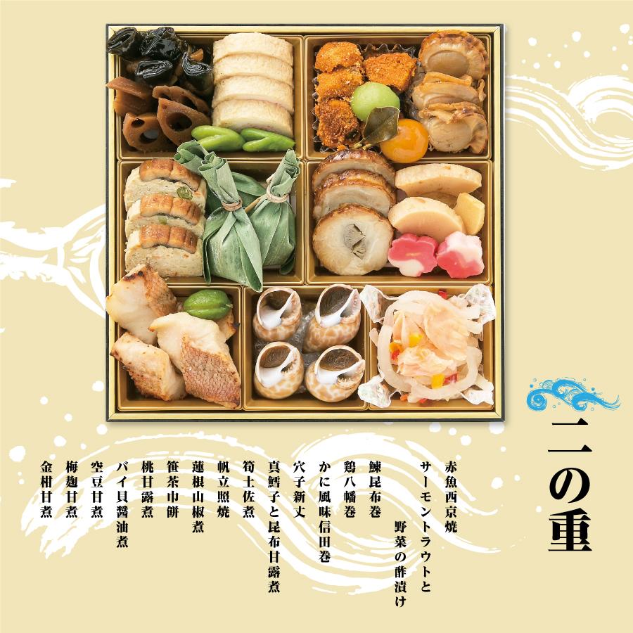 まぐろや石亭のこだわりおせち２段