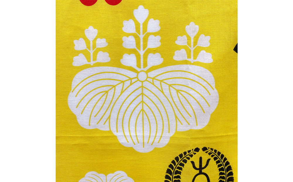 オリジナル【手ぬぐい】「戦国武将の家紋」デザイン／名古屋刀剣博物館