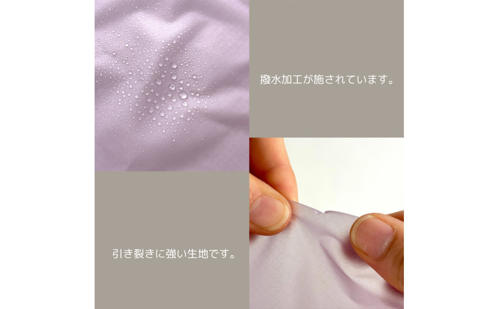 【Lサイズ・薄紫】軽量ナイロン登山靴ケース　　シューズケース　着替えポーチ　旅行用　アウトドア　ショートブーツ