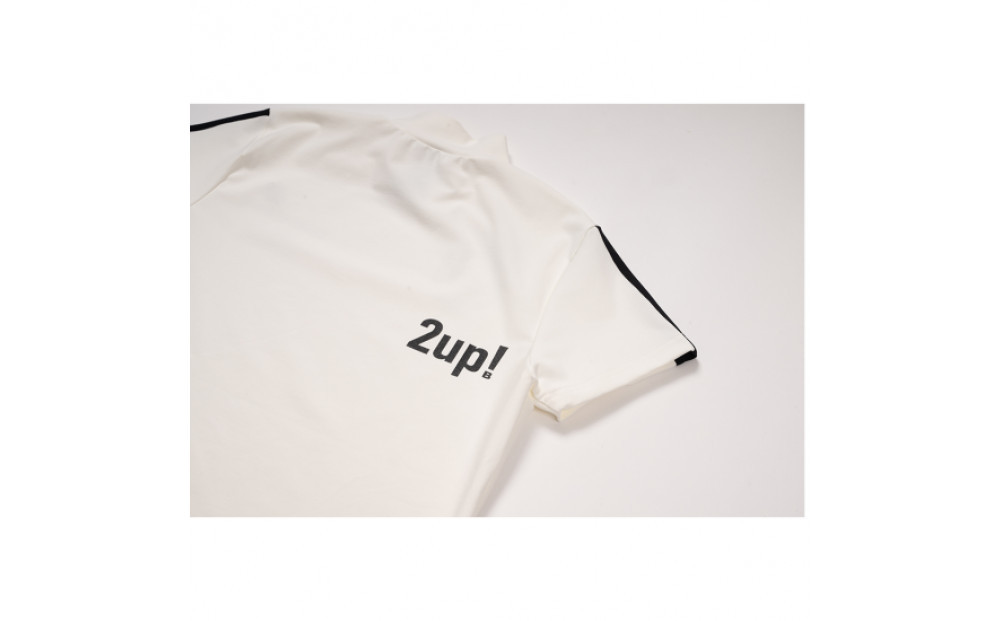 BUNCUREY　ゴルフウェア　半袖モックネック（BL23SS-02-507）ブラック／サイズ2