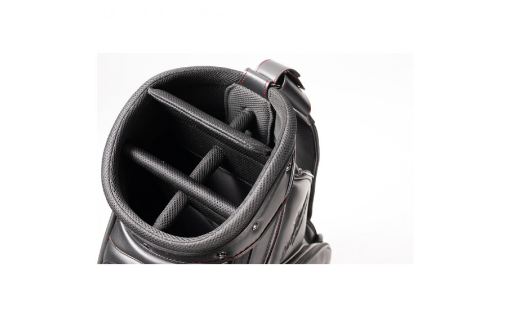 BUNCUREY　ツアー型キャディーバッグ（BM23SS-16-024）〈ブラック〉