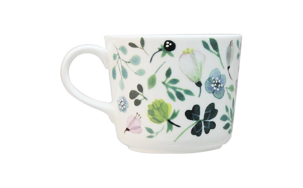 ナルミ アンナエミリア 兼用カップ＆ソーサー(クローバーガーデン) 220cc 51854-23117P