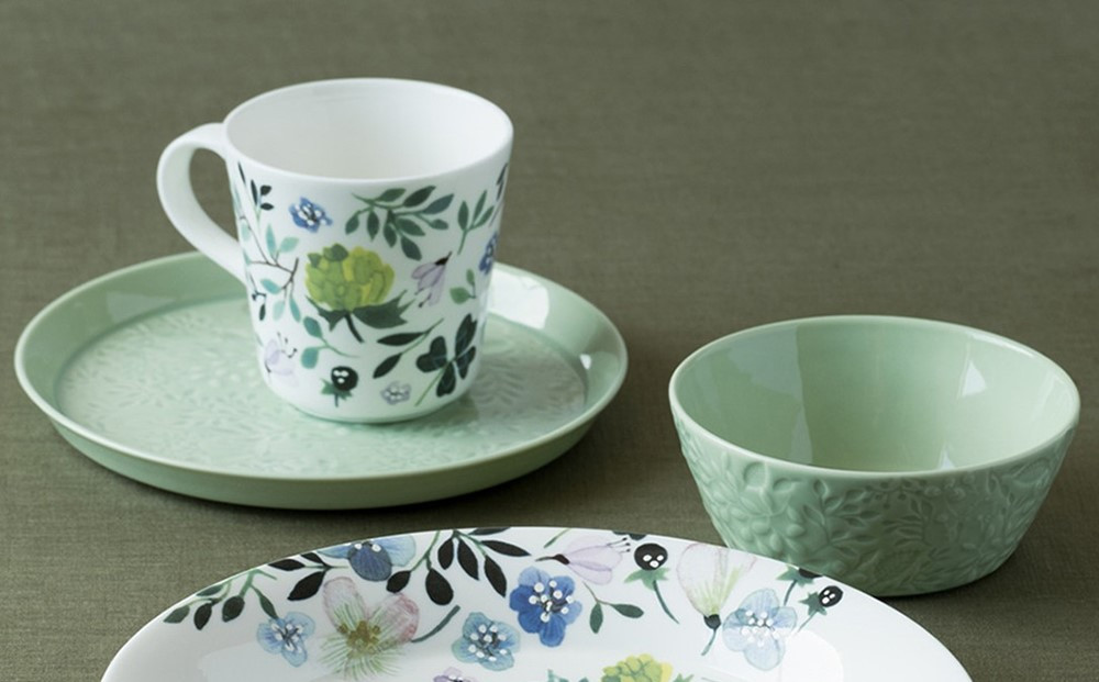 ナルミ アンナエミリア マグカップ(クローバーガーデン) 340cc 51854-2923P