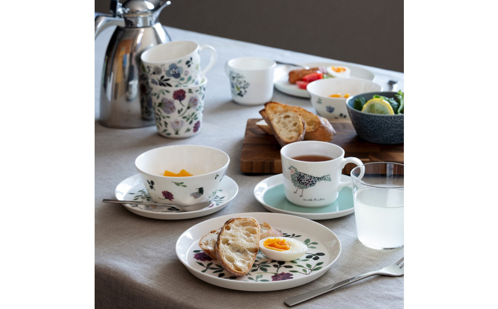 ナルミ アンナエミリア マグカップ(グランドマザーズブーケ) 340cc 51857-2923P