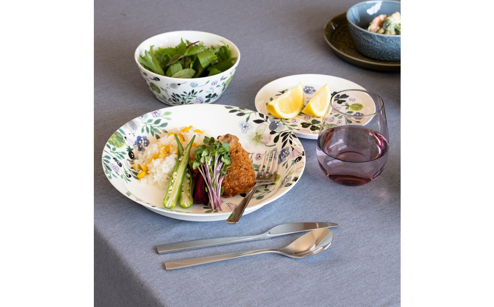 ナルミ アンナエミリア プレート(クローバーガーデン) 16cm 51854-5645P